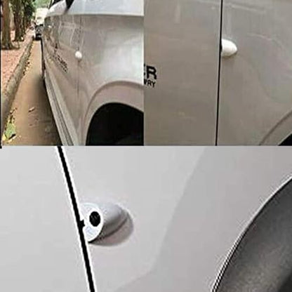 EWAY 2PCs Car Door Blind Spot Side View Camera, Self-Adhesive Screw-Free, Mini Style, Support Upside Down Flip Image, 92° Angle Blindspot Camera for Pickup Trucks SUVs Vans RVs Trailers - White
