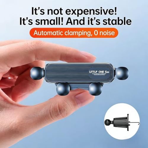 Air Vent Phone Holder for Car | Air Vent Phone Mount - 4-Ball Shockproof Phone Car Mount with Strong Grip, Compatible with iPhone 15/14/13/12, Samsung Galaxy S24/S23