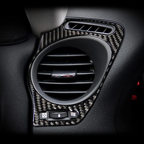 NVCNX Real Premium Carbon Fiber for Lexus IS250 is 250 IS350 2006-2013 / IS250C IS350C 2010-2015 Accessories Car Dash Dashboard Sides Defogger Air Vent Frame Cover Interior Trim Sticker Decal 3PCs - color: Dashboard Air Vent Kit