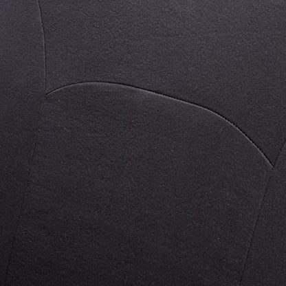 Flying Banner Car Seat Covers Front Seats Rear Bench Polyester car seat Protectors Easy installations Rear Bench Split Classic Man Lady Truck Soid Black - color: Solid Black