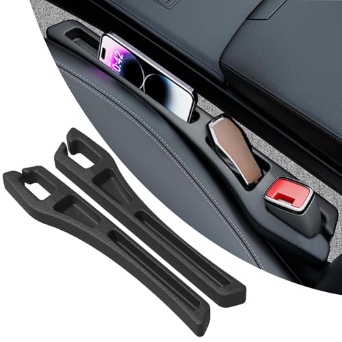 No Drop Seat Guard, Car Seat Gap Filler, Car Gap Filler Organizer, Universal Drop Seat Guards for Cars, Car Accessories Interior Prevent Stop Cellphone Wallet Keys Coins and Card from Dropping