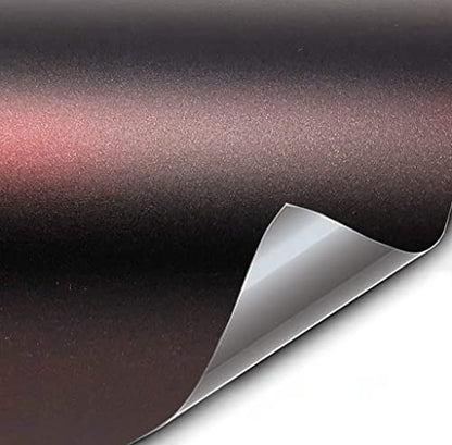 VViViD+ Matte Demon Black Premium Vinyl Wrap Film (1ft x 5ft) - color: Matte, size: 1ft x 5ft