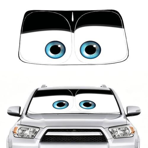 Gven Windshield Sun Shade for Toyota 4Runner 2010-2023 2024 2025 2026, SR5, Trail, TRD (Off-Road, Premium, Pro) Limited Accessories Car Shades Front Windshield UV Heat Protector (4 Runner) - color: Black, size: 4 Runner