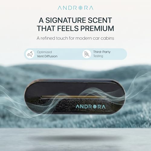 Luxury Car Air Freshener - Aesthetic Car Accessories - Twilight (Pine & Eucalyptus) - REACH & CA Prop 65 Compliant - Formulated Without Phthalates & Benzene - Premium New Car Gift