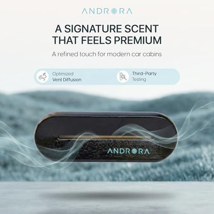 Luxury Car Air Freshener - Aesthetic Car Accessories - Twilight (Pine & Eucalyptus) - REACH & CA Prop 65 Compliant - Formulated Without Phthalates & Benzene - Premium New Car Gift