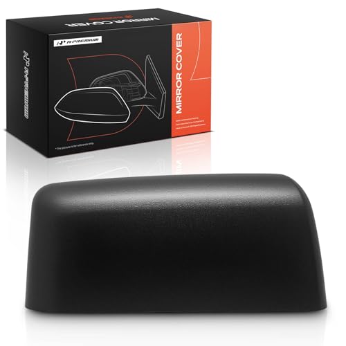 A-Premium Passenger Side Rearview Mirror Cover Cap - Compatible with Ford F-150 F150 2007-2014 - Textured Black - color: Textured Black, size: Right Passenger Side