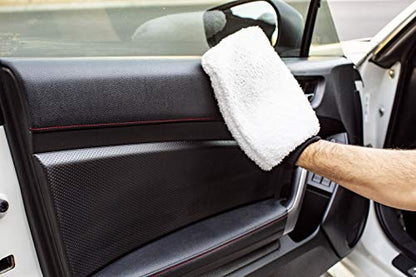 Meguiar's X3002 Microfiber Wash Mitt, - size: 6 Count, style: Microfiber Wash Mitt