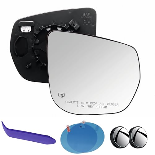 EAP Passenger Side Mirror Glass Compatible With Jeep Grand Cherokee 2022-2026, Grand Cherokee L 2021-2026, Heated - color: Passenger - Heated