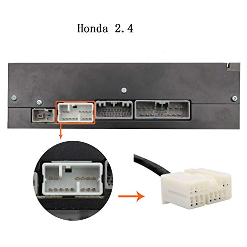 AUX Cord, Car Audio USB AUX Input Adapter Stereo CD Changer Compatible with Honda Accord 2003-2011/City 2002-2011/CRV 2005-2011/Civic 2006-2011/Odyssey 2005-2011 - size: USB+AUX Adapter