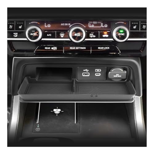 SXCY for 2026 Honda Passport Console Organizer for 2026 Honda Passport Accessories for 2025 2026 Hon da Pass port Front Console Tray Silicone Coin Card Holder Organizer - color: 2026 Passport Silicone Front Console Tray
