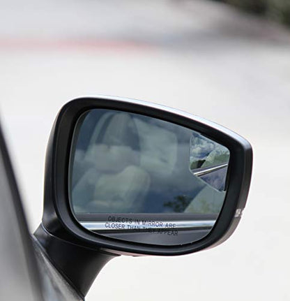 "Rhombus 4000" Car Blind Spot Mirror by Safe View Company - Change Lanes w Confidence, Frameless HD Convex Glass, Seamlessly Contours to Rear View Side Mirrors, Peel & Stick (2Pack) - size: Rhombu-saurus