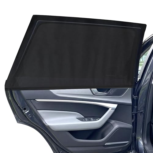 EcoNour Custom Fit Car Window Screens for Toyota RAV4 2019–2025 | Rear Side Mesh Sun Shade Cover for Baby Privacy & Blackout Camping Protection | Breathable Car Window Accessories - size: Fit for Toyota RAV4 2019–2025