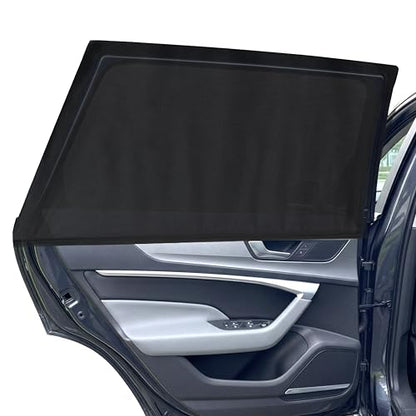 EcoNour Custom Fit Car Window Screens for Toyota RAV4 2019–2025 | Rear Side Mesh Sun Shade Cover for Baby Privacy & Blackout Camping Protection | Breathable Car Window Accessories - size: Fit for Toyota RAV4 2019–2025