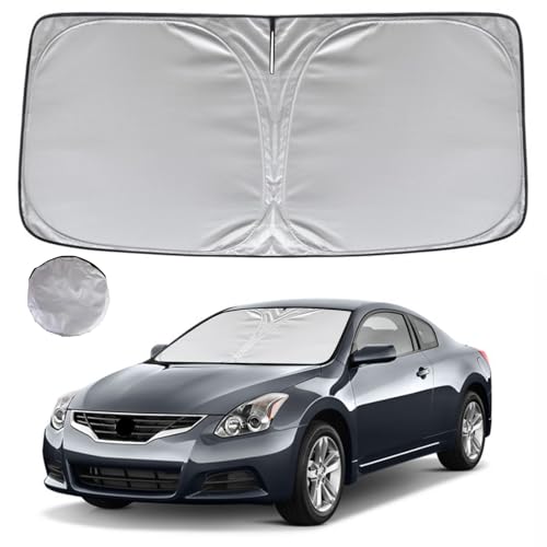 KAYZT Windshield Sun Shade for 2007-2012 Nissan Altima Foldable Sunshade Front Window Custom Fit Car Accessories - size: for 2007-2012 Nissan ALTIMA