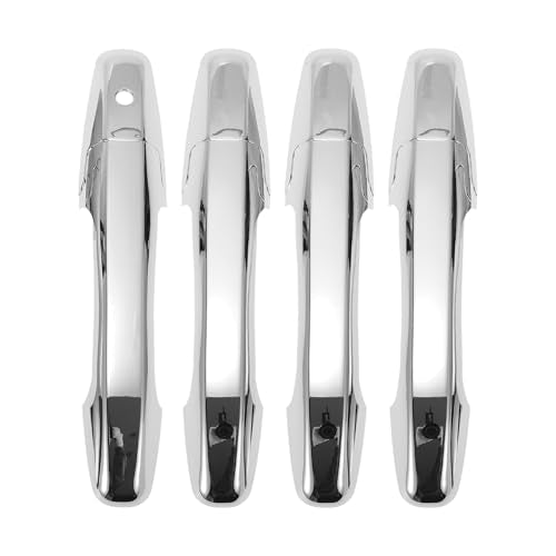 Car Door Handle Cover Trim for Honda Civic 2006-2011 |Side Door Handle Cover| Durable| 1 Set Silver Tone - color: Silver Tone