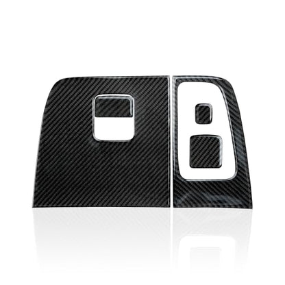 Car Carbon Fiber Decal Center Console Lower Panel Sticker Cover Interior Trim Decal for Chevrolet Silverado/GMC Sierra 1500 2500HD 3500HD 2014-2018 Accessories - color: Center Console Lower Panel