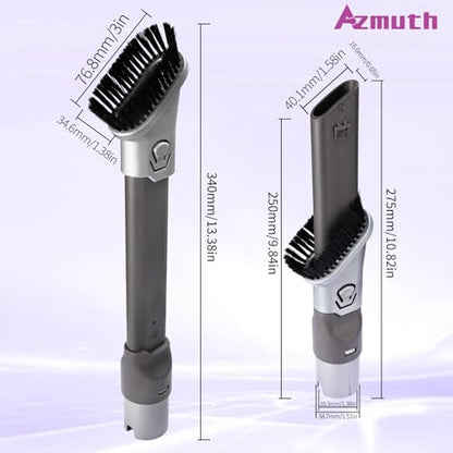 2-in-1 for Shark Crevice Tool Replacement Shark Vacuum Attachments for Rotator/Rocket/APEX Duoclean Upright Vacuum NV752 NV600 NV650 NV680 NV340 HV301 HV322 HV320 NV480 NV800 NV151 LA502 AZ2001 HZ2002 - style: 1 Pcs