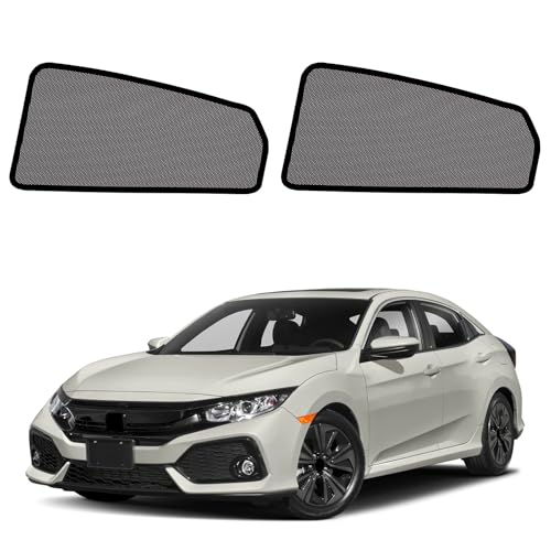 Car Window Shades for 2016-2021 Civic - Rear Side Window Sun Shade for Baby, Breathable Mesh Car Privacy Window Covers, UV Protection & Heat Insulation for Road Trips, Napping, Camping (2 PCS) - size: Civic(16-21)R-2PCS