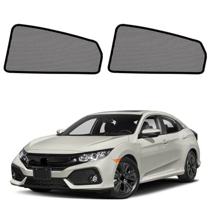 Car Window Shades for 2016-2021 Civic - Rear Side Window Sun Shade for Baby, Breathable Mesh Car Privacy Window Covers, UV Protection & Heat Insulation for Road Trips, Napping, Camping (2 PCS) - size: Civic(16-21)R-2PCS