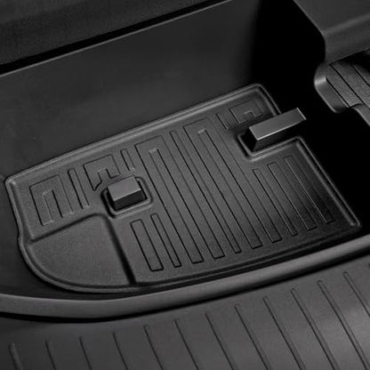 Cargo Mat for 2026 Hyundai Palisade 7/8 Seat (Only Gas), All Weather TPE Durable Cargo Liner with Backrest Mat and Lower Trunk Mat for Hyundai Palisade - size: For Hyundai Palisade Cargo Mats 2026