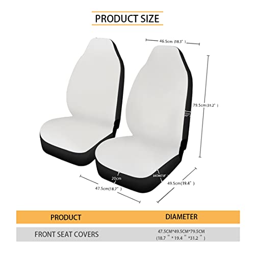 Wild Flower Print Waterproof Car Seat Cover Front Seats Only for Women,Universal Fit for SUV,Truck,Sedan or Van - color: Wild Flower