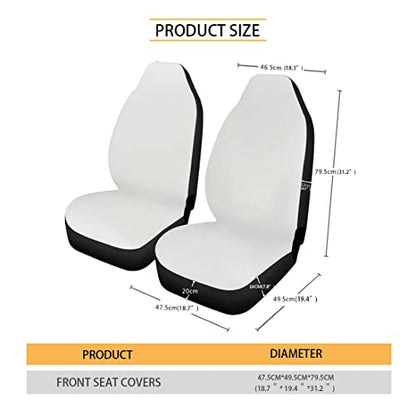 Wild Flower Print Waterproof Car Seat Cover Front Seats Only for Women,Universal Fit for SUV,Truck,Sedan or Van - color: Wild Flower