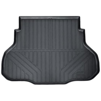 Auxko All Weather Cargo Liner Fit for Kia K4 Sedan 2026 2025 TPE Mat Accessories for Kia K4 Sedan 2025 All Season Guard Odorless Anti-Slip Cargo Mat Black - size: k4 sedan|2025-2026|cargo mat