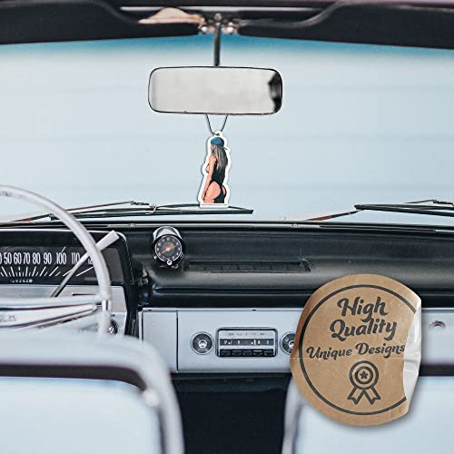 Funny Naughty Unique Car Air Fresheners Scented With Premium Oils By Fresh Fresheners (Americana) - color: Americana