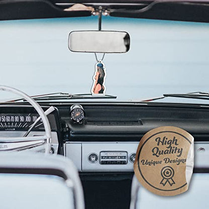 Funny Naughty Unique Car Air Fresheners Scented With Premium Oils By Fresh Fresheners (Americana) - color: Americana