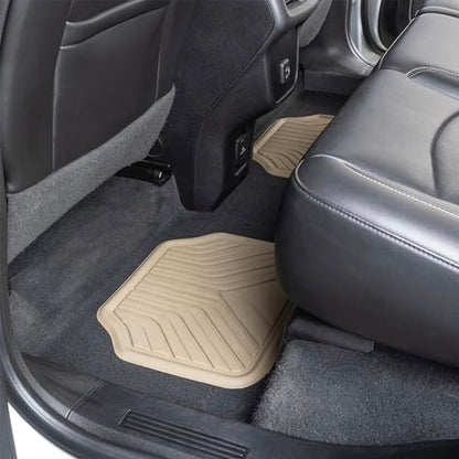 Armor All 78848 4 Piece All Season Floor Mat - Tan - color: Tan, style: 4PC Full Set