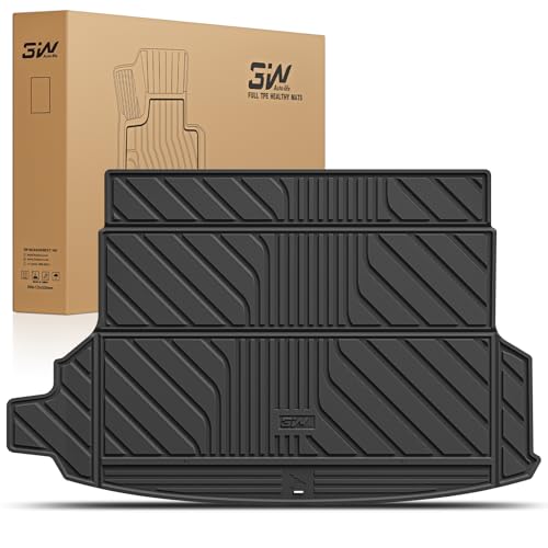 3W Cargo Liner for 2025 2026 Subaru Forester (Not Fit Hybrid & Wilderness), TPE All Weather Custom Fit Car mats for 2025 2026 Forester Cargo Liner Anti-Slip Heavy Duty Accessorious, Black - size: 2.For Subaru Forester | 25-26 | Cargo Mat