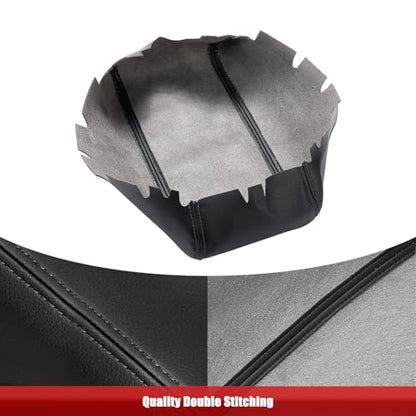 KBH Center Console Armrest Cover Replacement for Dodge Durango & Jeep Grand Cherokee 2011-2020, Middle Console Arm Rest Lid Upholstery, Vinyl Leather, Anti-Scratch, Black (Leather Part Only) - color: Black, size: Grand Cherokee & Dodge Durango 2011-2020