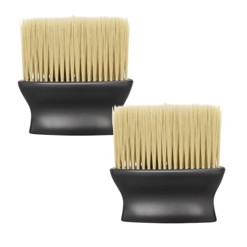 Car Interior Dust Brush, Soft Bristles Auto Exterior Cleaning Whisk Broom, No-Scratch Car Dashboard Detailing Brush, Vehicle Dusting Tool for Leather, Air Conditioner Vent (2PCS) - size: 2PCS