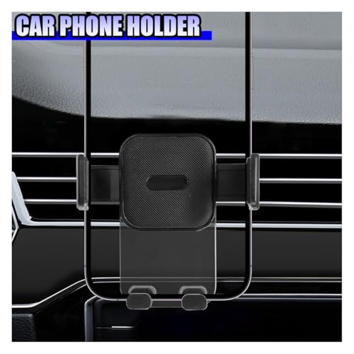 YoRise Car Vent Phone Mount, 360° Rotation Car Phone Holder with Metal Hook Clip, Smartphone Automotive Mount, Vehicle Air Vent Smartphoe Holder (Gray) - color: Gray
