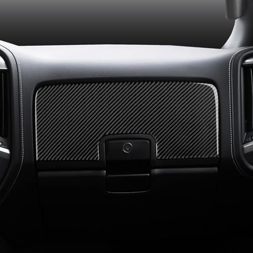 Car Carbon Fiber Decal Copilot Dashboard Sticker Interior Cover Trim for Chevrolet Silverado/GMC Sierra 1500 2500HD 3500HD 2014-2018 Accessories - color: Copilot Dashboard