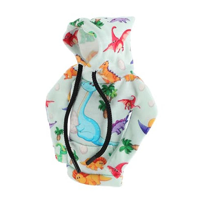 1 Pc Universal Gear Shift Knob Cover Automotive Manual Stick Shifting Handle Protector Dinosaur Hoodie Style Purple,Blue,Orange,Pink Polyester