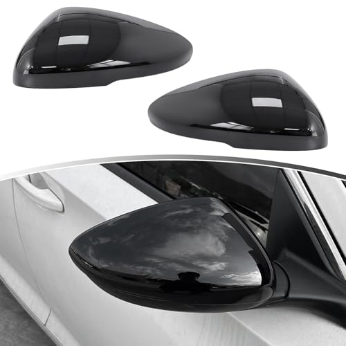 YINGTUU for Honda Accord 10th 11th 2018 2019 2020 2021 2022 2023 2024 2025 Accessories All Inclusive Rearview Mirror Cover Bright Black - color: Rearview Mirror Cover-black