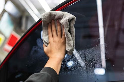 The Rag Company - Premium FTW Microfiber Cleaning Towels for Glass, Windows, Mirrors, Polished Surfaces - Streak-Free, Scratchless, 16" x16”, Green, 3-Pack - color: Green