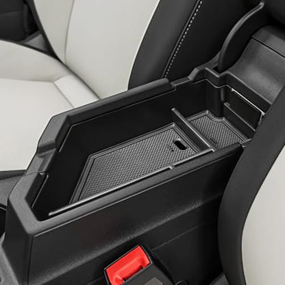 Armrest Storage Box Insert Organizer for Volkswagen Jetta 2020-2025 2026 S, Sport, SE, SEL, GLI Autobahn & 40th Anniversary Edition, Jetta Center Console Tray –Interior Storage Solution