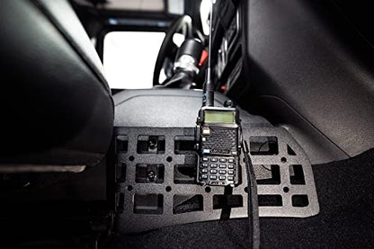 Center Console Molle Panels for 2018-2026 Jeep Wrangler & 2020-2026 Jeep Gladiator | Mount for Pouches, Med-Kits, Tools, Holsters & Other Accessories | Automatic & Manual Transmissions | DV8 Offroad