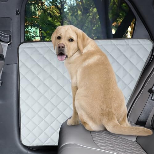 Dog Car Door Protector, 2 Pack Heavy Duty 5-Layer Car Door Protectors from Dog Scratching,Waterproof Door Protectors for Vehicles,Universal Fit for Cars, Trucks, SUVs (Storm Gray) - color: Storm Gray
