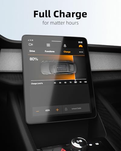 FOCSPROD for Tesla to J1772 Charger Adapter, Max 60A 250V for NACS to J1772 Electric Vehicles Charging Adapter Compatible with Tesla Mobile/Wall Connectors, Destination Chargers -UL 2252 - size: For J1772 EVs