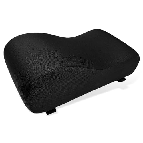 Car Center Console Cover, 12.2"×6.3"×3.9" Soft Comfortable Memory Foam Armrest Cushion Pad, Universal Arm Rest Seat Box Pillow Protector for Most Vehicles, Car Accessories