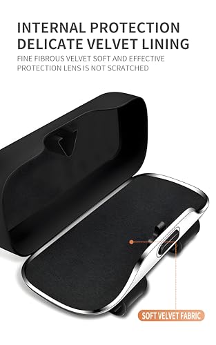 GDQ Sunglasses Holder for Car Visor Glasses Case|Car Sunglass Holder|Eyeglass Holder|Press Silent Shockproof Dustproof (Beige) - color: Beige2