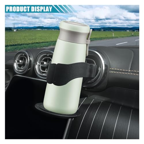 KITUREK Cup Holder for Car, Multi-Function Car Cup Holder Organizer, Car Trash Can, Hanging Cup Holder Expander for Car Air Vents, Vehicle Beverage Organizer Suitable for Cars Trucks (2 PCS)