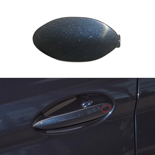 Car Door Handle Key Cover Keyhole Protector Cap Lock Access Replacement for BMW Z4 X3 X4 X5 X6 X7 3 4 5 6 8 Series OE# 8089701 7470565 7470575 (Charcoal Black) - color: Charcoal Black