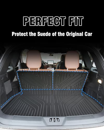 Cargo Liner Compatible with 2020-2025 2026 Lincoln Aviator Trunk Mat Cargo Mat Back Seat Cover Protector (Backrest Mats+Trunk Mat) - size: For 2020-2026 Lincoln Aviator