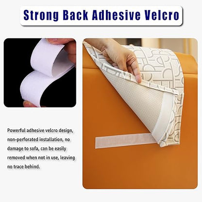 Non-Slip Head Pillow for Recliners - Neck Support Cushion with Velvet Cover for Pain Relief at Home, Office and Travel (Light Geometry) - color: Light Geometry