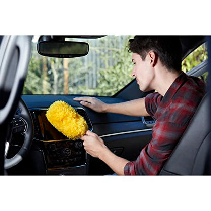 Armor All Car Interior Duster, Scratch-Free Microfiber Car Duster with Handle, , 1 Pack - style: Interior Duster