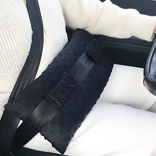 Hysterectomy Pillow Abdominal Post Surgery Pillows with Pocket Comfort for Ice Heat Packs Tummy Tuck Belly Incision Recovery Seatbelt Gifts Women Patients Minky Dot Black - color: Dotblack
